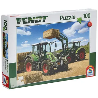 Schmidt Spiele Fendt 724 Vario, Fendt 716 Vario - 100 Tle Kinderpuzzle