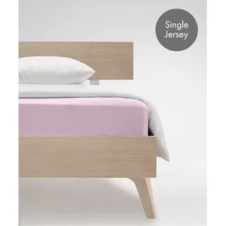 FLEURESSE Spannbettlaken Jenny C Kids, (1 St.), in feinem Single-Jersey, Laken, 92612956-0 rosa B/L: 70 x 140