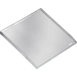 BBQ-Toro Grillplatte 40 x 41,5 cm Edelstahl Silber/Weiß