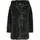 Ladies Hooded Coat Schwarz