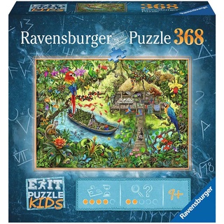 Rätsel-Puzzle Exit Kids – Dschungelsafari 368-Teilig