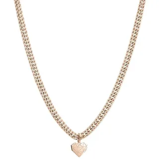 Liebeskind Berlin Kette mit Anhänger Broken Heart Edelstahl Roségold
