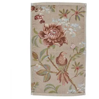Pip Studio Secret Garden Gästehandtuch 30 x 50 cm khaki