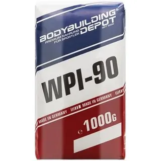 Bodybuilding Depot WPI-90 Whey Isolat, 1000 g Papiertüte, Neutral