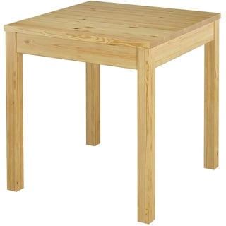 Erst-Holz Tisch Esstisch Massivholztisch Küchentisch Kiefer Massiv glatte Beine 90.70-50 A
