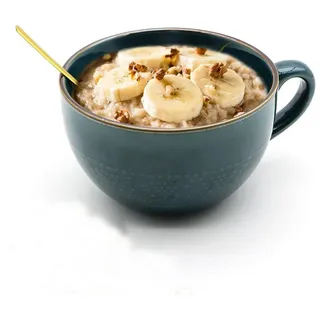 XDeer Becher 700ml Große Tasse Keramik Kaffeebecher mit Henkel Kaffeetassen, Suppentasse Frühstückstassen für Geeignet Milchdesserts grün