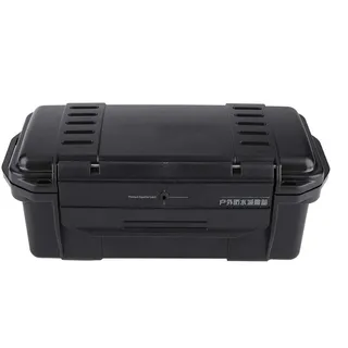 BuyWeek Aufbewahrungsbox Wasserdichte Box, 200 × 98 × 82 mm Stoßfeste Druckfester ABS Schwamm für Camping Wandern (C)