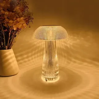 LED Kristall Tischlampe RGB Diamond Rose Nachtlicht Atmosphäre Lampe Touch Dimmb