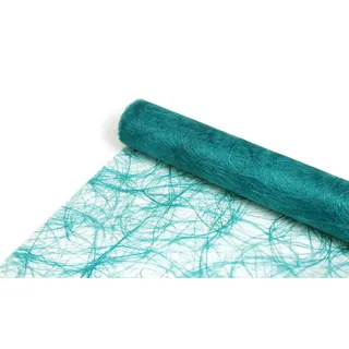 Sizoweb Tischband türkis 30 cm x 5 m