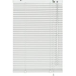 GARDINIA Aluminium-Jalousie 25 mm 80 x 175 cm weiß