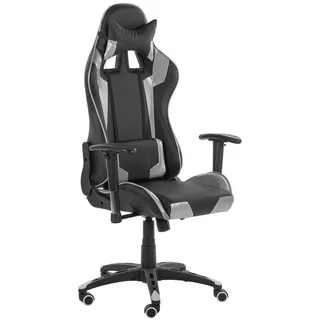 Beliani Gamingstuhl, Schwarz, Kunststoff, 1-Sitzer, 71x129x71 cm, Kinder- & Jugendzimmer, Jugendmöbel, Gamingstühle