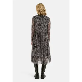 Smith & Soul Cocktailkleid LEO MESH DRESS TAUPE PRINT XS (34)