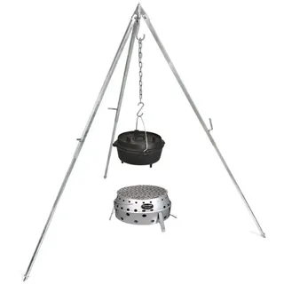 Petromax Feuerschale Atago Set inkl. Dreibein, Rost & Feuertopf ft9