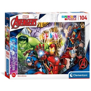 Brilliant Puzzle Marvel Superheroes 104st. Boden