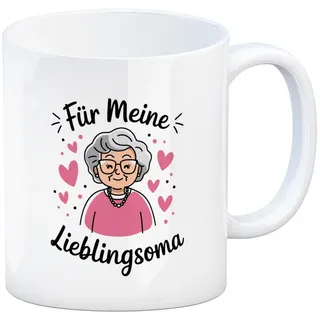speecheese Tasse Für meine Lieblingsoma Kaffeebecher