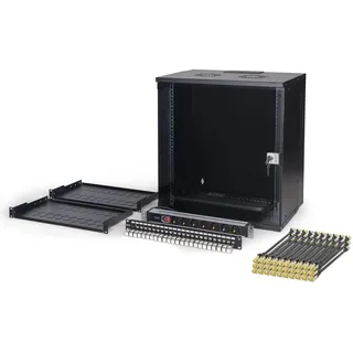 Digitus Netzwerk-Set SOHO Pro, 483 mm (19") - 12HE, 540 x 400 mm (B x T)