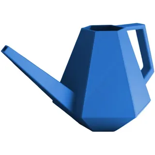 Watering Can by Gazzaladra Design | 100% Recyceltes Material (Blau, 1 Liter) Shapes - Decorations Gießkanne, Giesskanne Zimmerpflanzen Indoor Blumengießkanne für Pflanzen Garten Büro Balkon Design