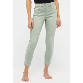 7/8-Jeans ANGELS "ORNELLA SPORTY" Gr. 44, N-Gr, grün (jade green use) Damen Jeans Ankle 7/8