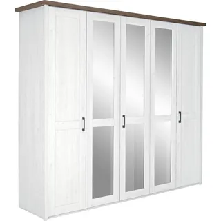 Sconto Luca 241 x 212 x 62 cm weiß