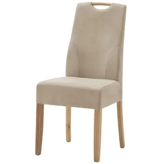 Möbel Kraft Polsterstuhl Top Chairs beige 2er Set