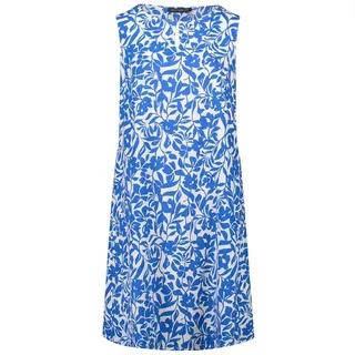 Betty Barclay Sommerkleid Blau/Weiß 44
