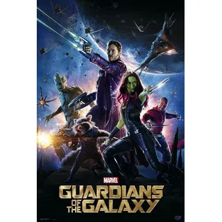 Guardians of the Galaxy 2 - One Sheet - Space Film Poster Plakat Druck - Größe 91,5x61 cm + 1 Ü-Poster der Grösse 61x91,5cm