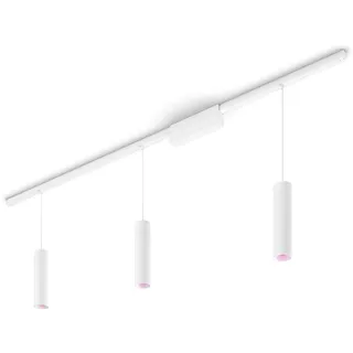 Philips Perifo 3-flg. LED 172 cm weiß Metall