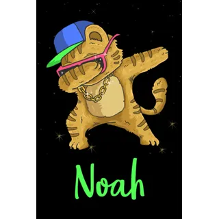 Noah: Geschenk für Noah / Personalisiertes Notizbuch mit Namen / Notizbuch Jungen A5 / Notizbuch Personalisiert Junge / namensgeschenk junge / ... Namenstag, Weihnachten, Geburtstag Notizbuch