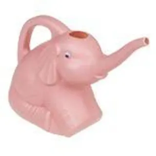 Gießkanne Elefant 2 L Kunststoff rosa o. grau 29x11x20 cm - Rosa