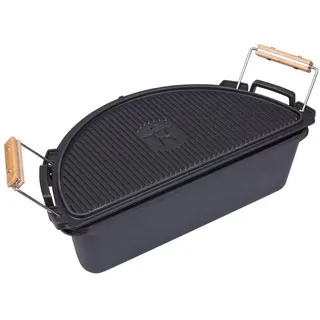Monolith Dutch Oven 45 x 45 cm Gusseisen schwarz