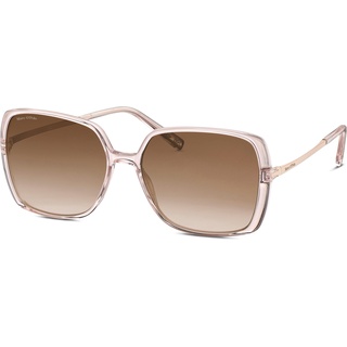 Sonnenbrille MARC O'POLO "Modell 506190" rosa (rose, braun) Damen Sonnenbrillen Eckige Sonnenbrille Karree-From