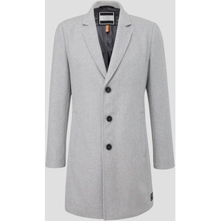 QS - Twill-Mantel aus Wollmix, Herren, grau, XL