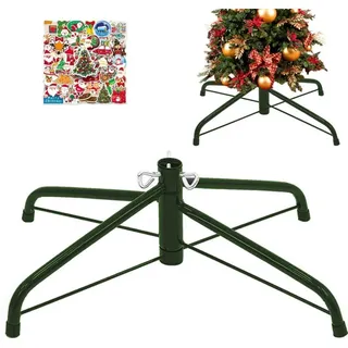 Zusammenklappbarer Ständer Für Künstliche Weihnachtsbäume (1,2–2,1 M) – Passend Für Baumstiele Mit 1,3–3,2 Cm Durchmesser – Robustes Metall, Leicht Zu Verstauen