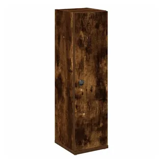 vidaXL Badezimmerschrank mit Rollenhalter 22 x 72 cm Braun/Grau