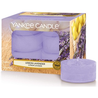 Yankee Candle Duft-Teelichter | Lemon Lavender | 12 Stück