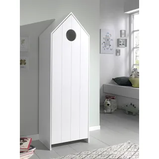 Vipack Kinderkleiderschrank CASAMI 1-türig MDF lackiert weiß