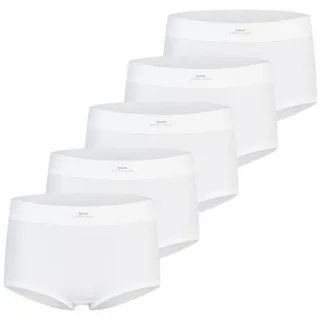 Speidel Panty 5er Pack Cotton Sport (Spar-Set, 5-St) Panty - Baumwolle - Atmungsaktiv - Bequem und elastisch weiß 38