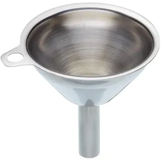 KitchenCraft Mini-Trichter Edelstahl 5,5 cm Silber/Weiß