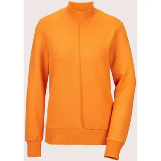 Madeleine Sweatshirt Rippenabschlüsse Orange 36