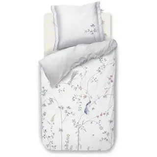 PiP Studio Bettwäsche Pip Studio Bettwäsche Set, Bettwäsche Set Bamboo Blossom, 2 teilig weiß