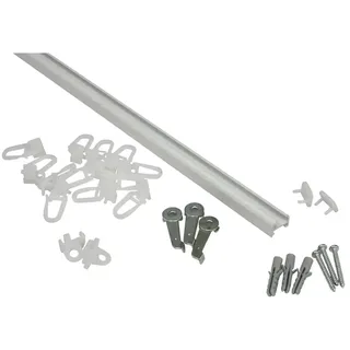 Gardinia Aluminiumschiene Weiß 250 cm