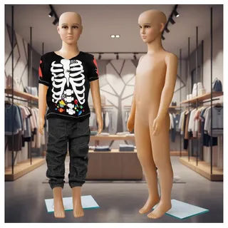 Melko Schneiderpuppe Schaufensterpuppe Schneiderpuppe Beweglich Mannequin Torso Manichino, Beweglich braun