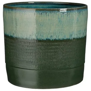 Mica Decorations Blumentopf Mica Decorations Olof Topf rund d.gruen - h24xd26cm braun 26 cm x 24 cm