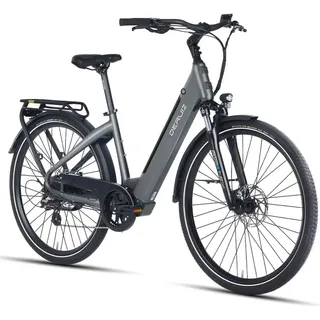 DERUIZ Quartz 48V/13,4Ah 644Wh grau E-BikeTrekking Pedelec 120km