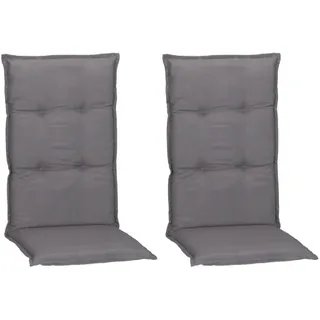 BEO Sitzauflage 118 x 46 x 8 cm grau 2-tlg.