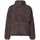 Fellimitatjacke Damen Braun 34