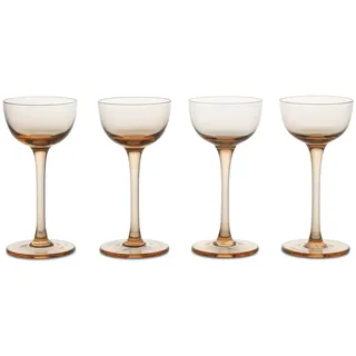 Ferm Living - Host Likörglas, blush (4er-Set)