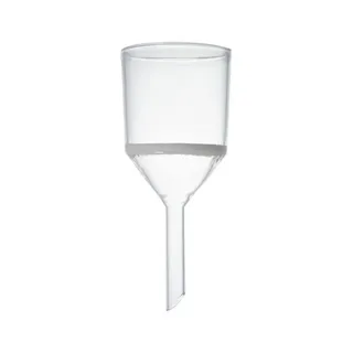 DADAKEWIN 60ml G4 Glass Büchner-Trichter, Borosilicatglas 3.3, Größe Pore 5-15 Micron, Hitzebeständig Lab Trichter- Packung Mit 1 (Size : 60mlG4)
