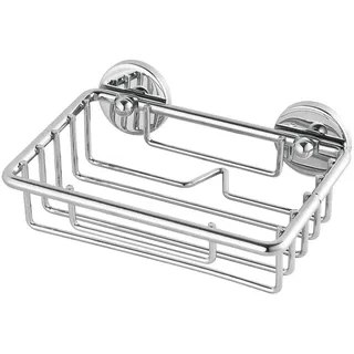 tesa Duschablage 1x tesa Baath Seifenschale, Komplett-Set 2-tlg., chrom 9,5 cm : 0 cm : 5 cm silberfarben