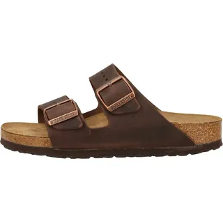Birkenstock Arizona Weichbettung Naturleder geölt schmal habana 41